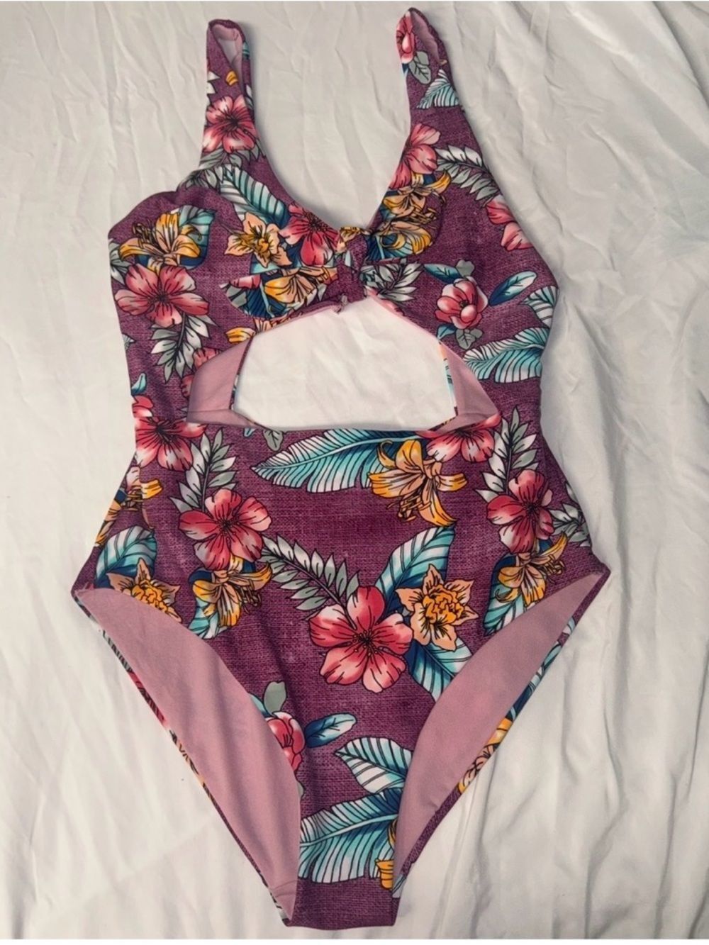 Women’s No Boundaries Floral Swimsuit Size L